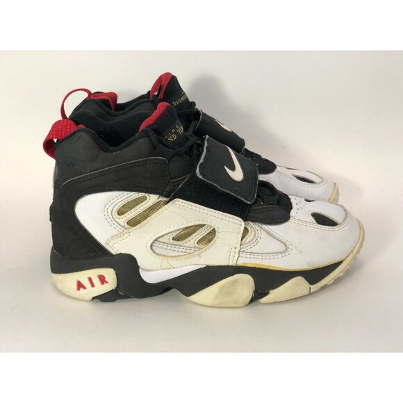 Vintage 1994 Nike Diamond Turf 2 OG Deion Sanders 49ers Mens US 7 Made in Korea - Picture 6 of 12